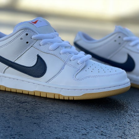 Nike SB Dunk Low Pro ISO "White/Navy"