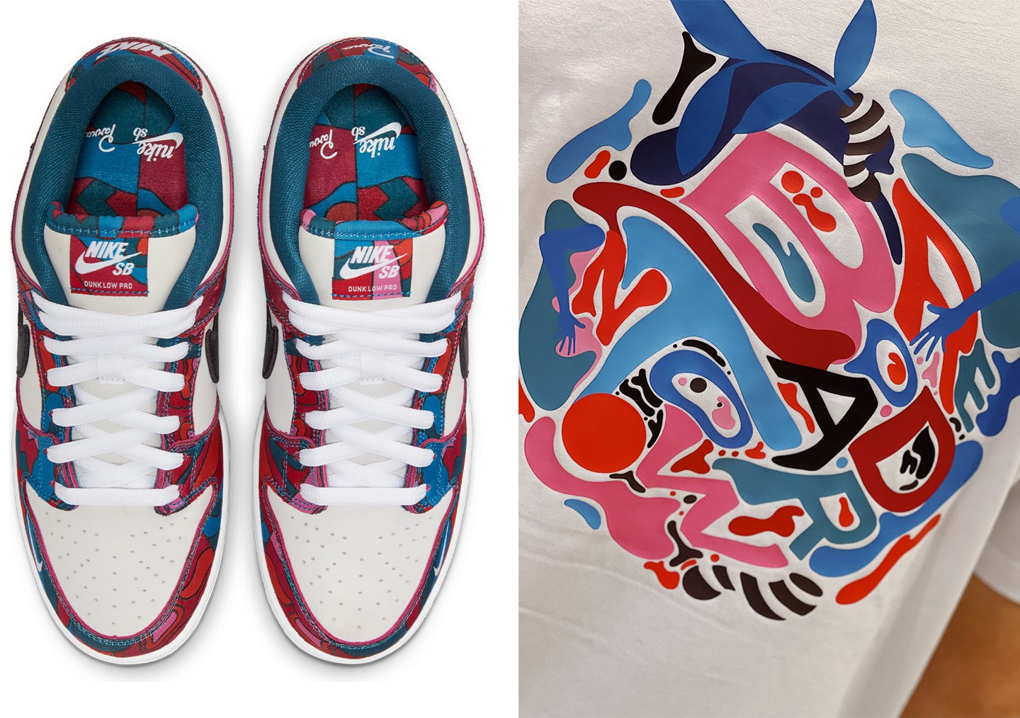 Nike SB x Parra Dunk Abstract Art Boardertown