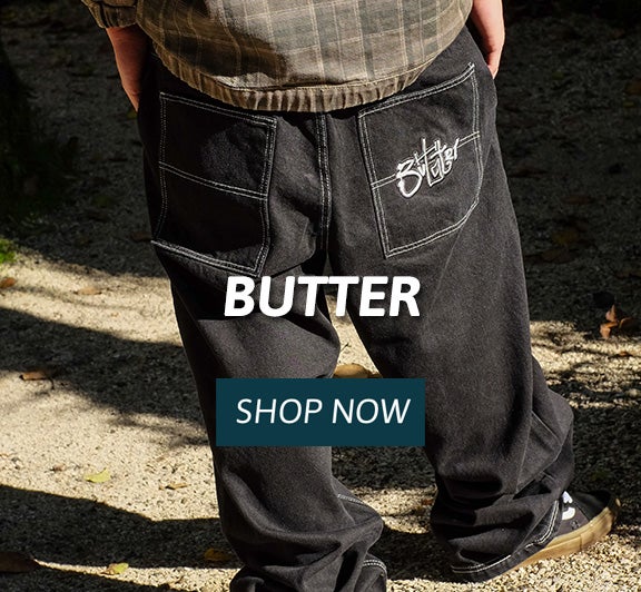 Butter Goods Cord Work Shorts in Mustard Plaid | Boardertown