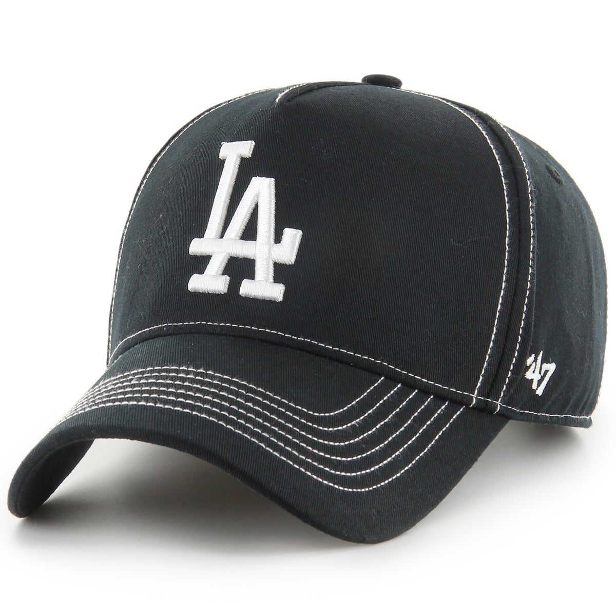 47 Brand Los Angeles Dodgers '47 MVP DT in Black | Boardertown