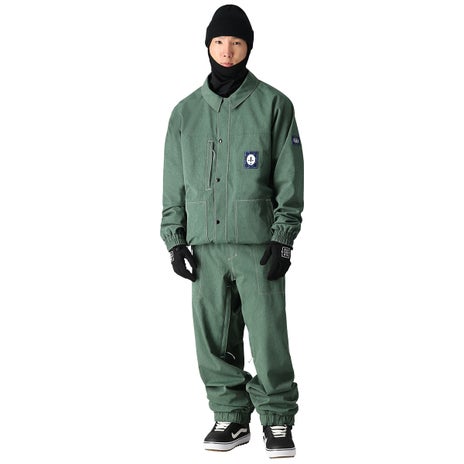 686 Dojo Pant in Forest Green Denim