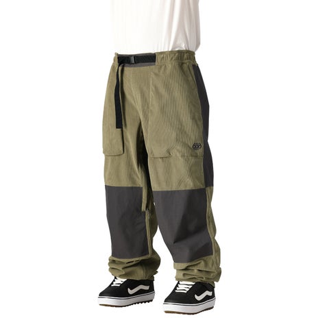 686 Ghost 2.5L Pant in Sage Corduroy Colorblock