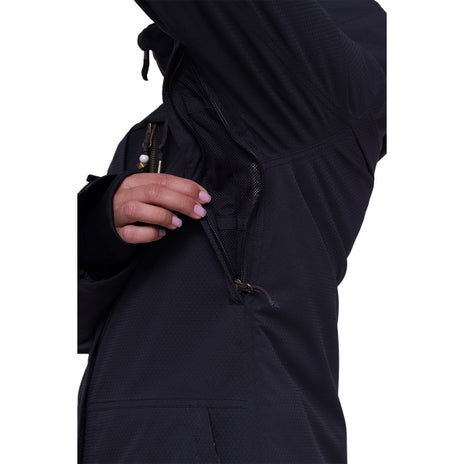 686 Spirit Insulated Jacket in Black Geo Jacquard