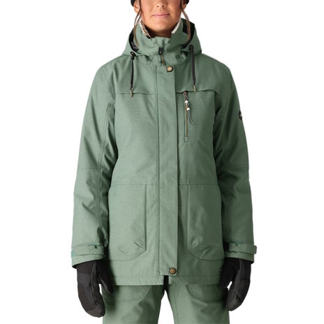 686 Spirit Insulated Jacket in Cypress Green Dobby
