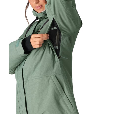 686 Spirit Insulated Jacket in Cypress Green Dobby
