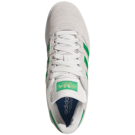 Adidas Busenitz Shoe in Crystal White/Crystal White/Gold
