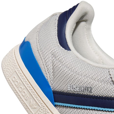 Adidas Busenitz Shoe in Grey/Dark Blue/Chalk White