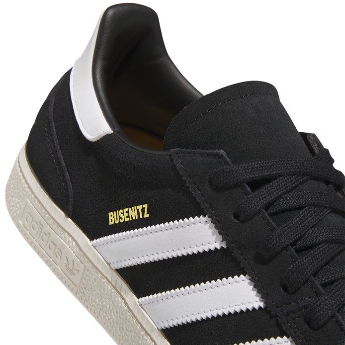 Adidas Busenitz Vintage Shoe in Black/White/Chalk White