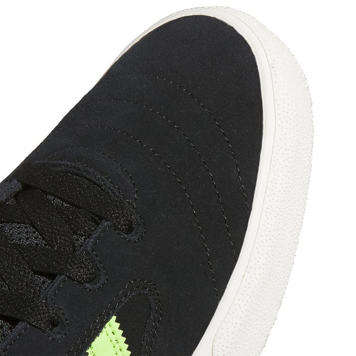 Adidas Busenitz Vulc II Shoe in Core Black/Solar Slime/Gold