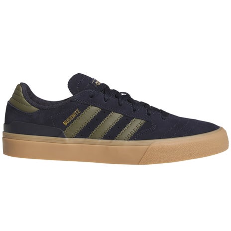 Adidas Busenitz Vulc II Shoe in Legend Ink/Olive Strata/Gold
