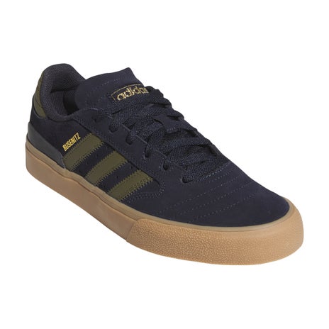 Adidas Busenitz Vulc II Shoe in Legend Ink/Olive Strata/Gold