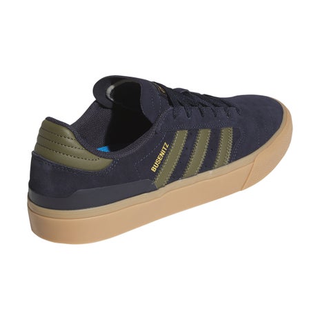 Adidas Busenitz Vulc II Shoe in Legend Ink/Olive Strata/Gold