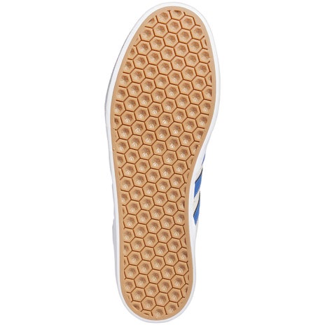 Adidas Busenitz Vulc II Shoe in White/Royal Blue/Gold