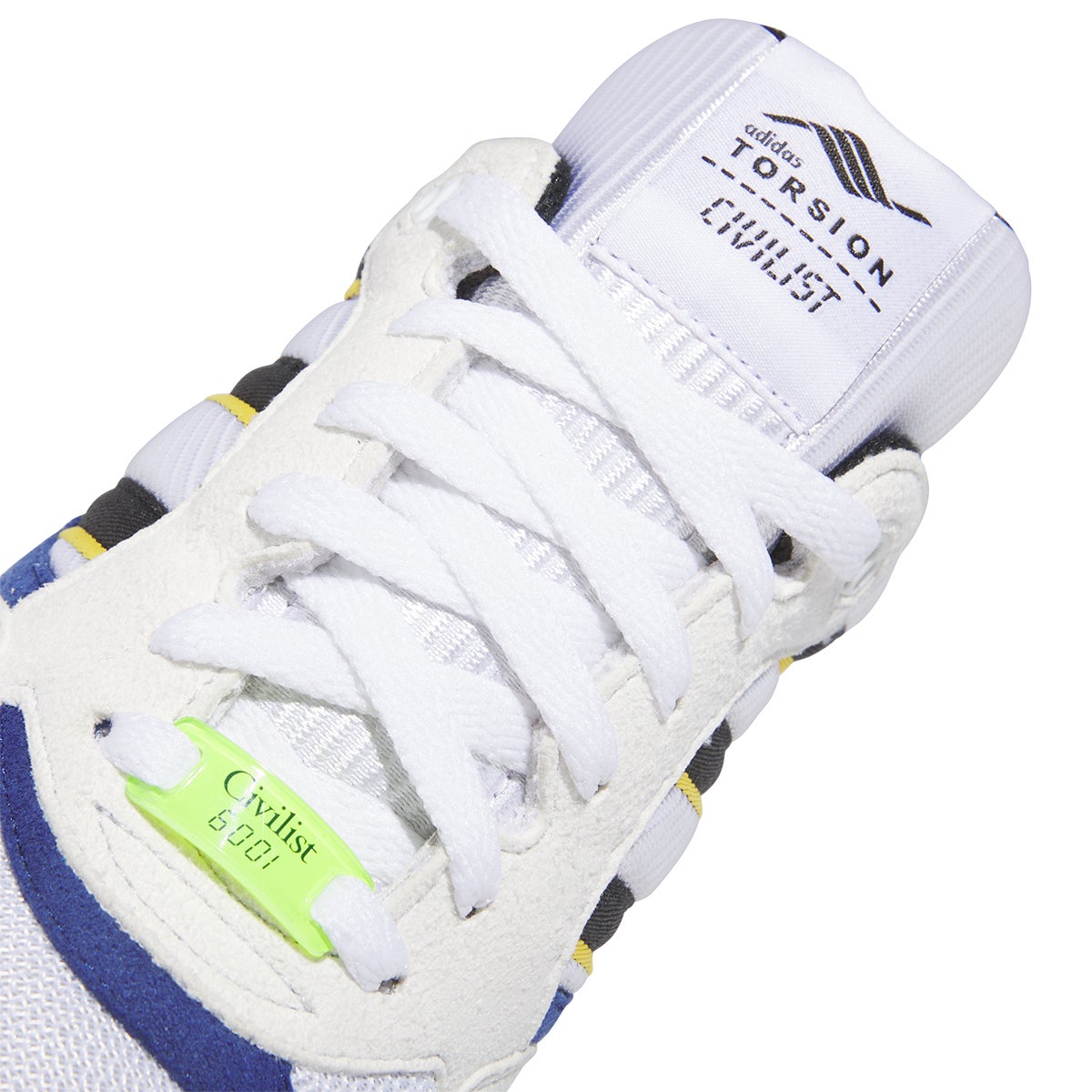 Adidas Civilist ZX6001 Shoe in Crystal White/Black/Gold | Boardertown