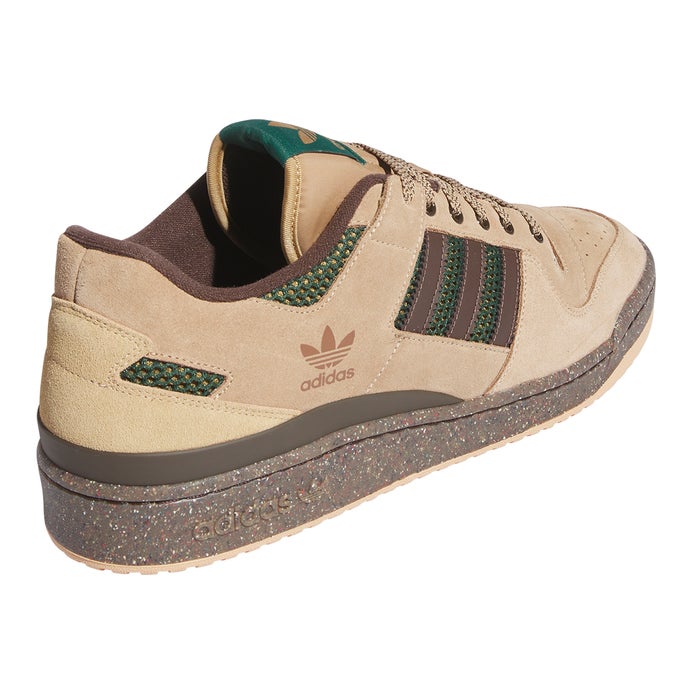 Adidas Forum 84 Low ADV Shoe in Cardboard/Brown/Green