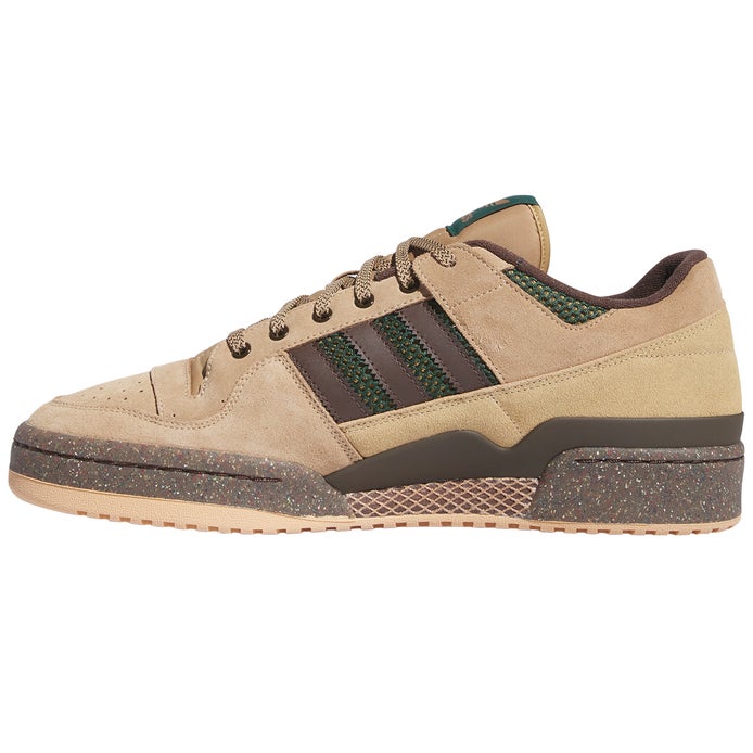 Adidas Forum 84 Low ADV Shoe in Cardboard/Brown/Green