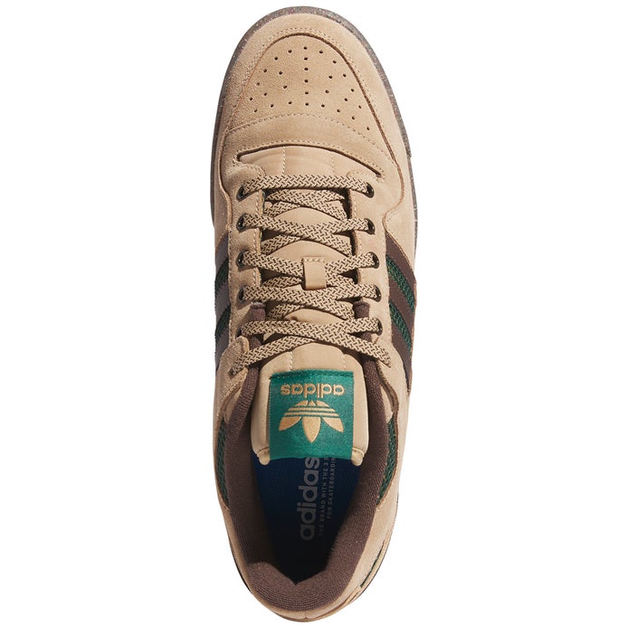 Adidas Forum 84 Low ADV Shoe in Cardboard/Brown/Green