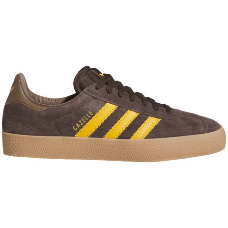 Adidas Gazelle ADV Shoe in Brown/Yellow/Earth Strata