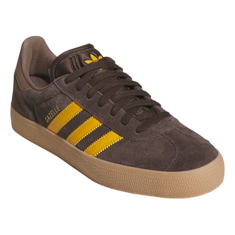 Adidas Gazelle ADV Shoe in Brown/Yellow/Earth Strata