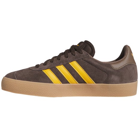 Adidas Gazelle ADV Shoe in Brown/Yellow/Earth Strata