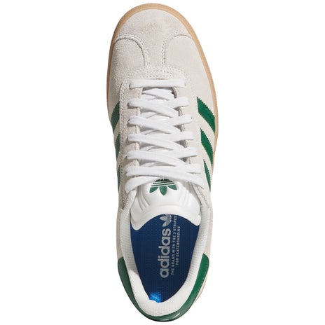 Adidas Gazelle ADV Shoe in Crystal White/Gum