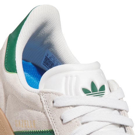 Adidas Gazelle ADV Shoe in Crystal White/Gum