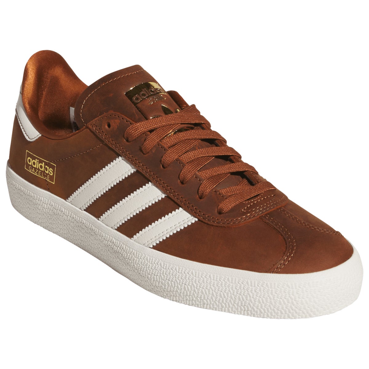 Adidas Gazelle ADV Shoe in Dusky Bronze/Chalk/White | Boardertown