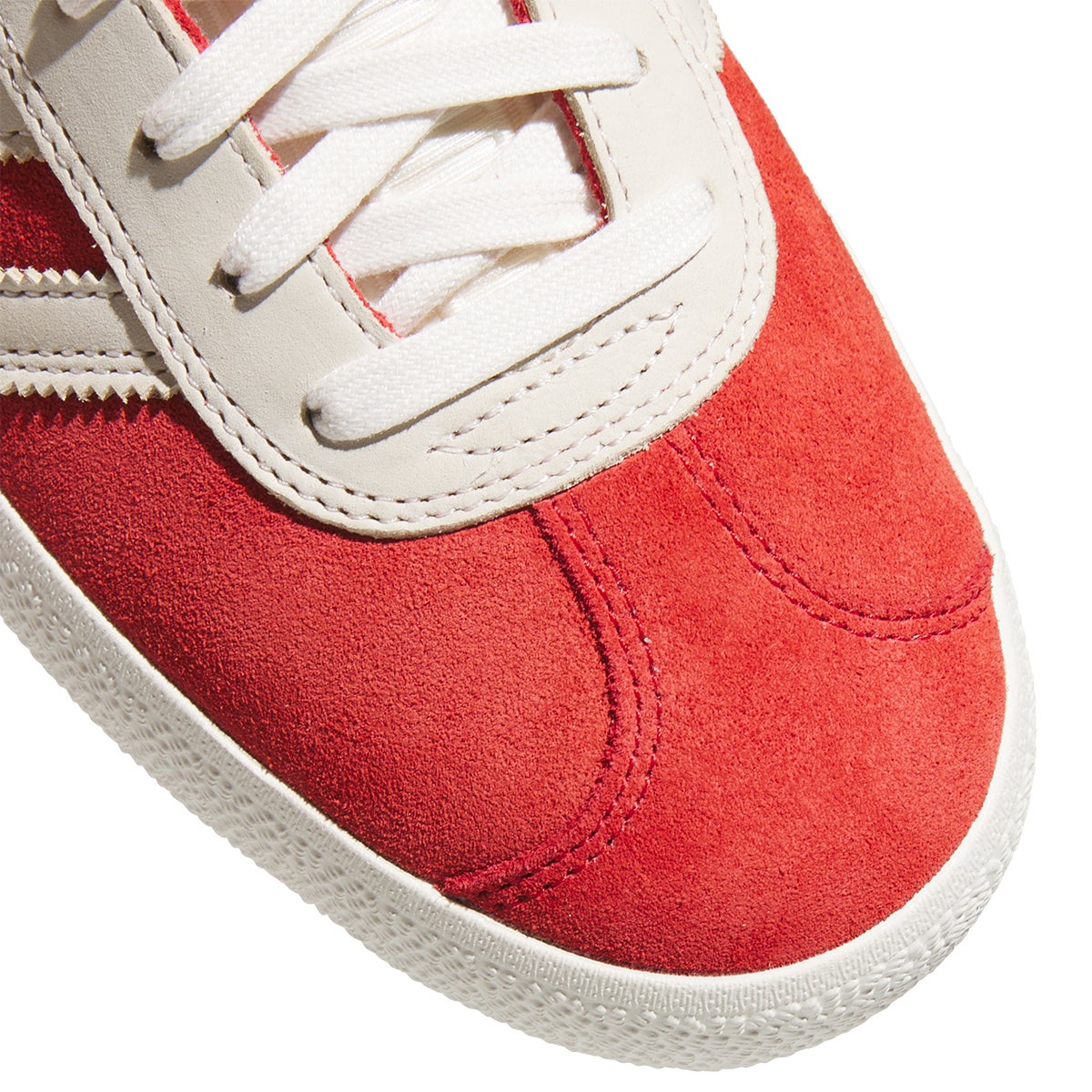 Adidas Gazelle ADV Shoe in Scarlet/White/Gold | Boardertown