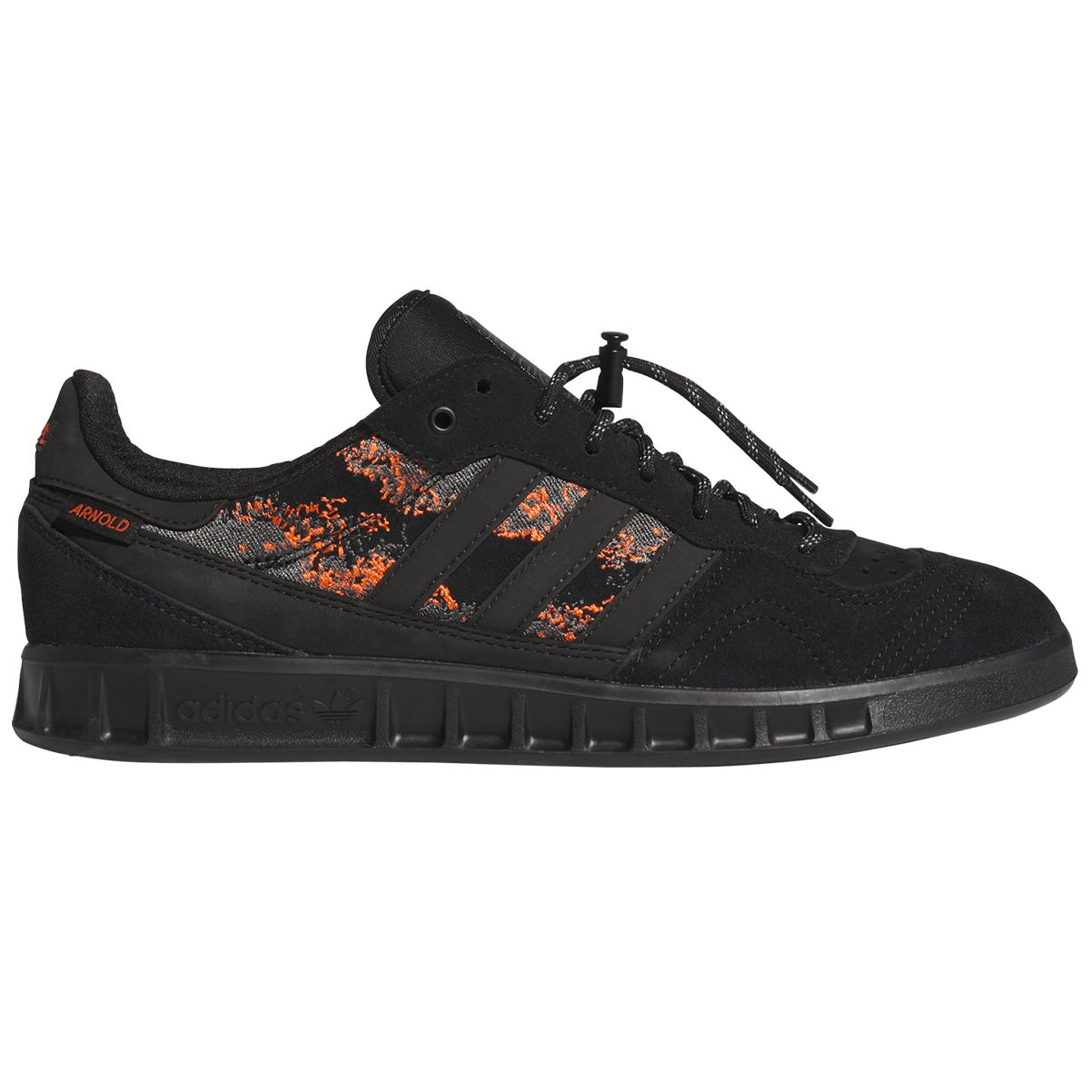 Adidas Handball Top x Mike Arnold Shoe in Black/Orange | Boardertown