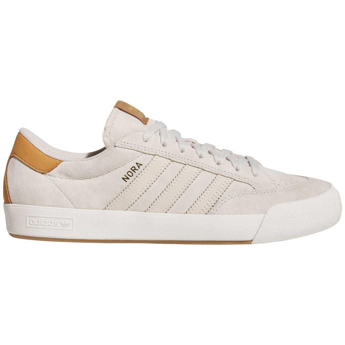 Adidas Nora Shoe in Alumina/Chalk White/Gold | Boardertown