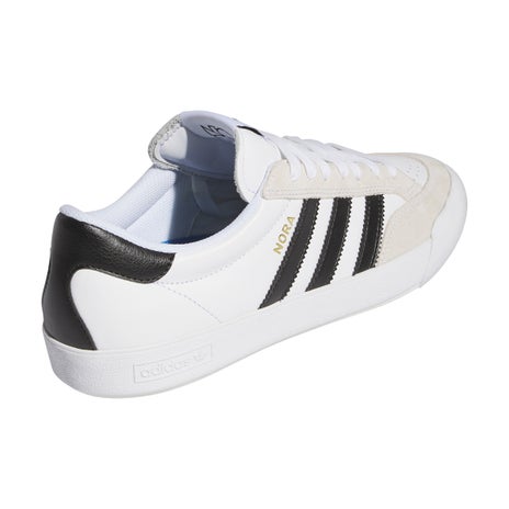 Adidas Nora Shoe in White/Black/Crystal White