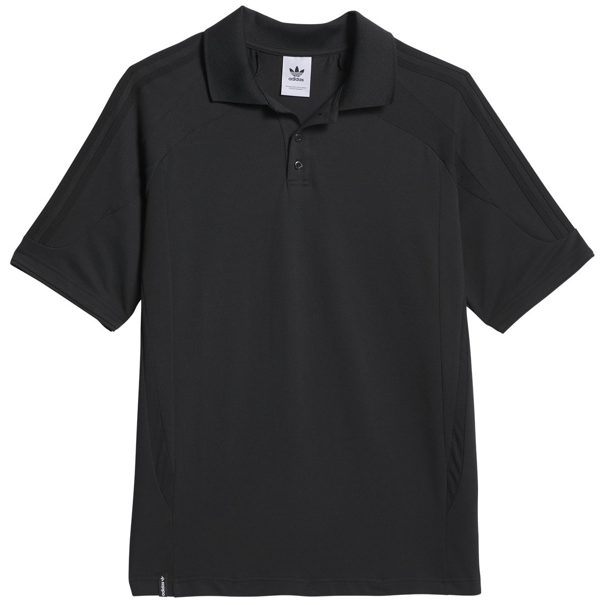 Adidas Pinnacle Polo in Black | Boardertown