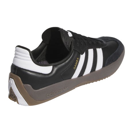 Adidas Puig Samba Shoe in Black/White/Gum