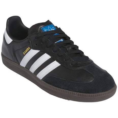 Adidas Samba ADV Shoe in Black/White/Gum