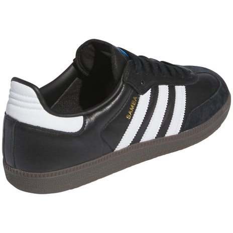 Adidas Samba ADV Shoe in Black/White/Gum