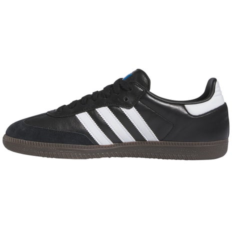 Adidas Samba ADV Shoe in Black/White/Gum