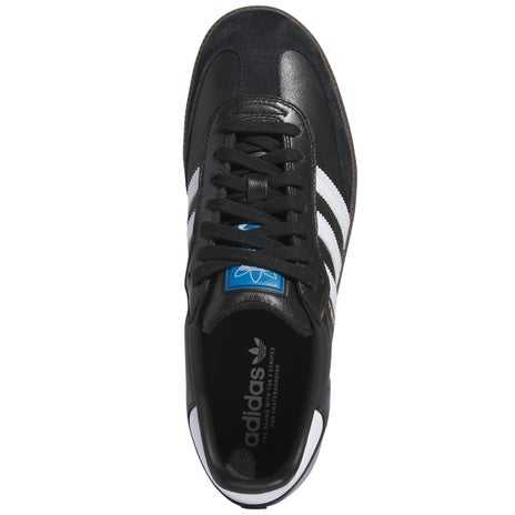 Adidas Samba ADV Shoe in Black/White/Gum