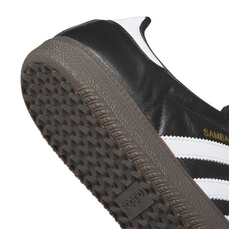 Adidas Samba ADV Shoe in Black/White/Gum
