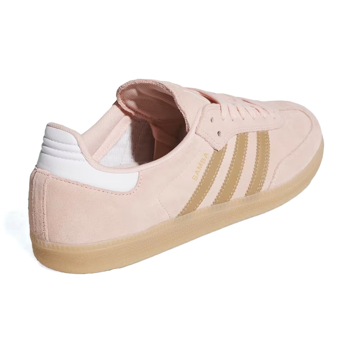 Adidas Samba ADV Shoe in Blush Pink/Cardboard/Gum | Boardertown