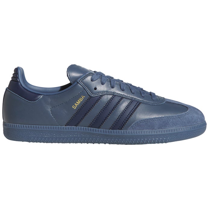 Adidas Samba ADV Shoe in Preloved Ink/Gold