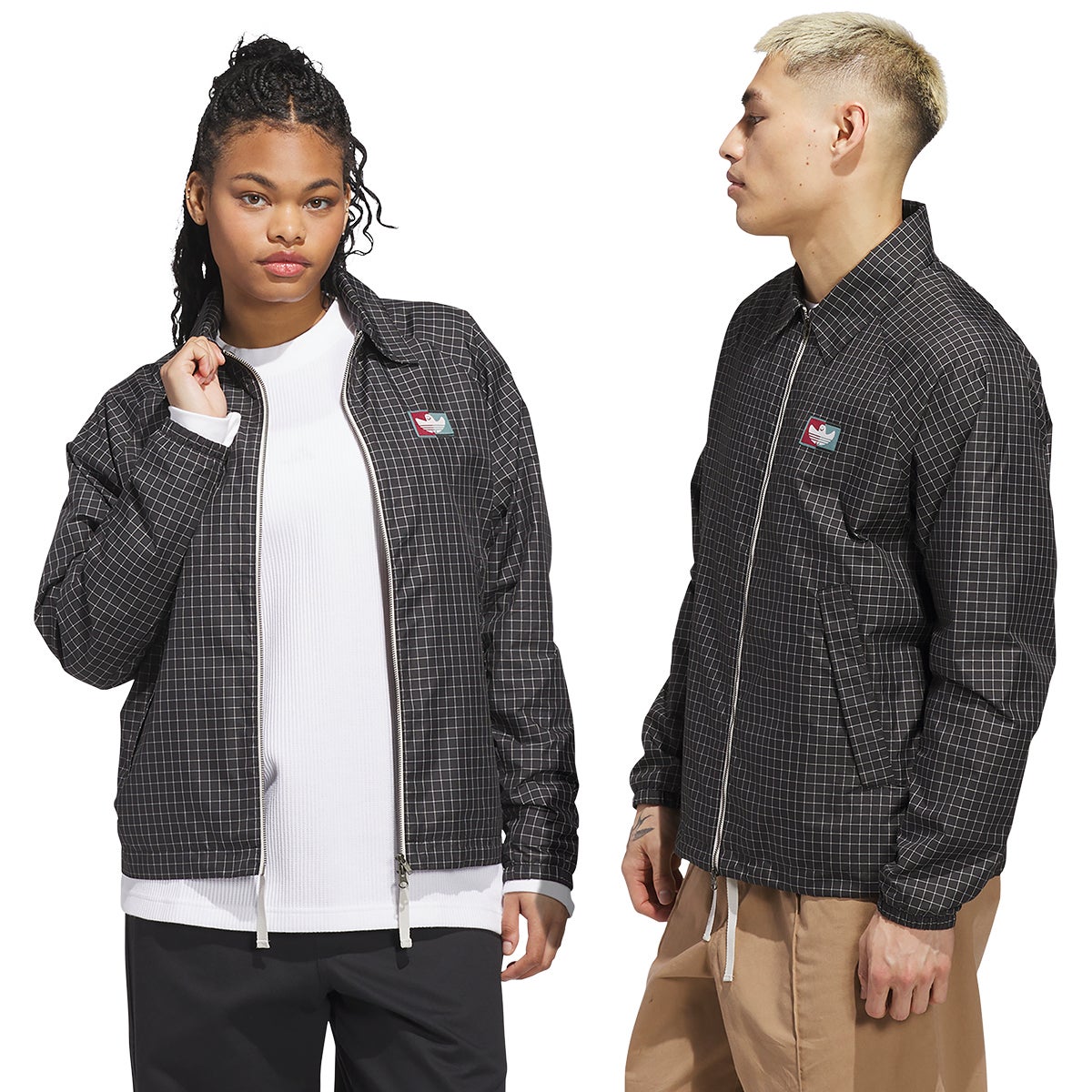 Adidas Shmoo DT Coach Jacket in Black/Alumina | Boardertown AU
