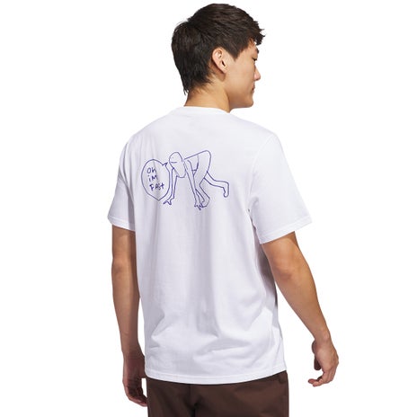 Adidas Shmoo G 2 Tee in White