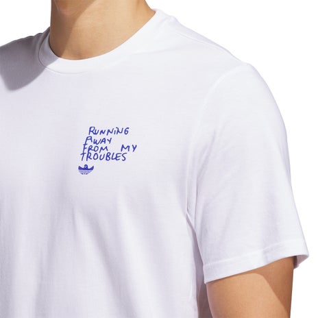 Adidas Shmoo G 2 Tee in White
