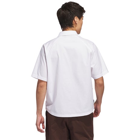 Adidas Shmoofoil Fighter Button Shirt in White