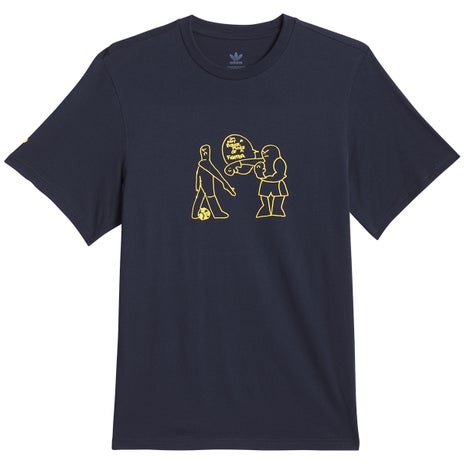 Adidas Shmoofoil Fighter Tee in Legend Ink