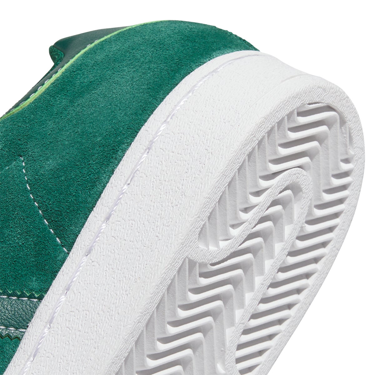 Adidas Superstar ADV Shoe in Collegiate Green/White/Green | Boardertown