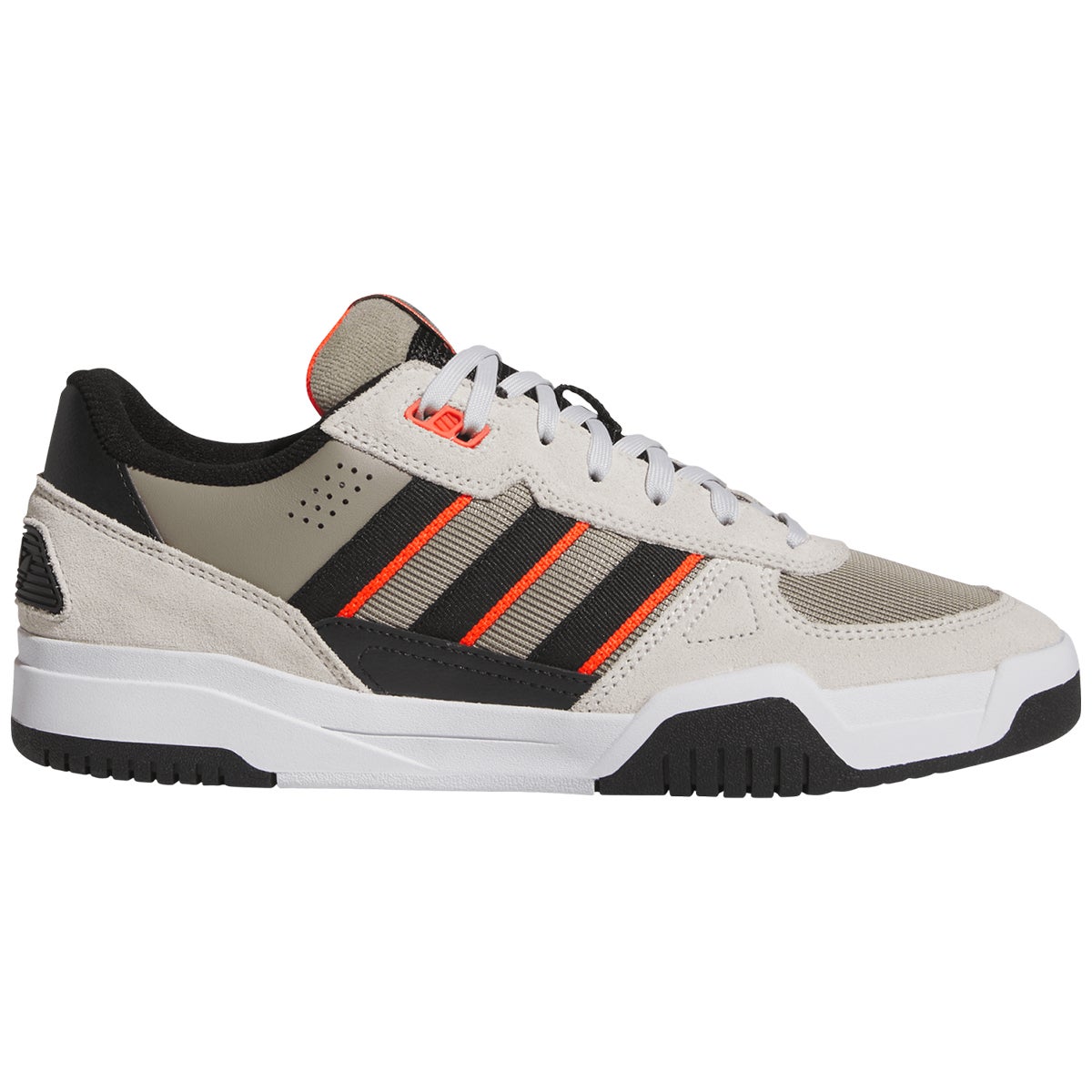 Adidas Tekkira Cup Shoe in Orbit Grey/Core Black/Solar Red