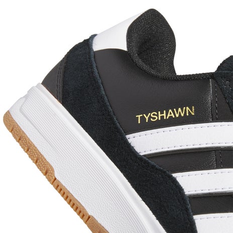 Adidas Tyshawn II Shoe in Black/White/Gum