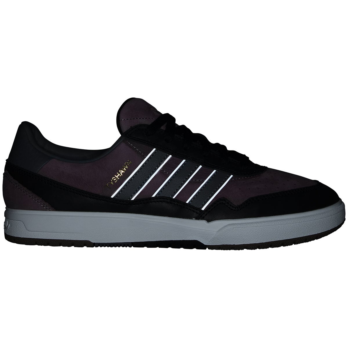 Adidas Tyshawn II Shoe in Shadow Fig/Grey Five /Core Black