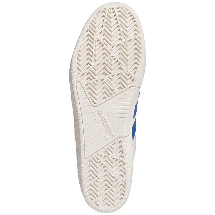 Adidas Tyshawn Low Shoe in White/Royal Blue/White